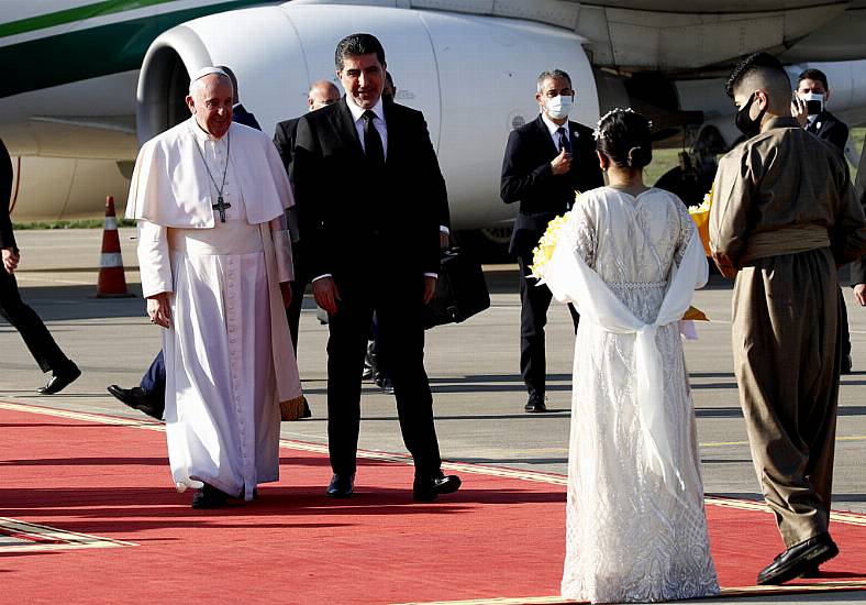 Pope Visits Iraq’s War-Ravaged North On Last Day Of Tour