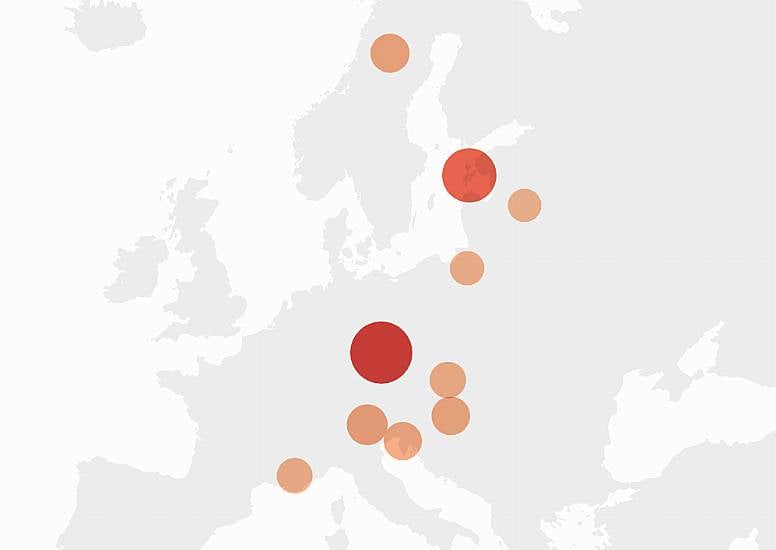 Europe's Covid Hotspots Revealed As Eu Secures Extra Vaccines