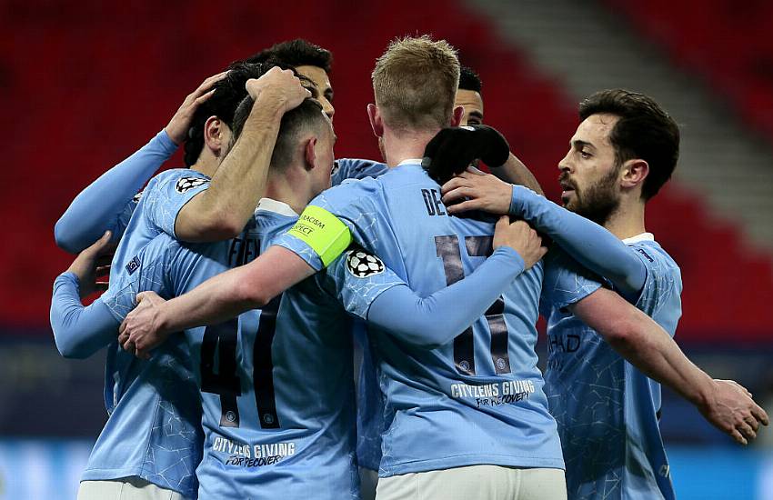 Man City Brush Aside Borussia Monchengladbach To Progress In Champions League