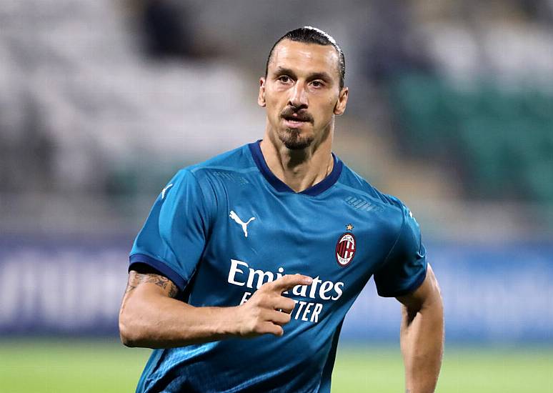 Ac Milan Striker Zlatan Ibrahimovic Available To Face Former Club Man United