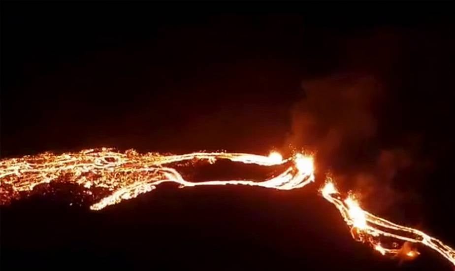 Long-Dormant Volcano Comes To Life In South-Western Iceland