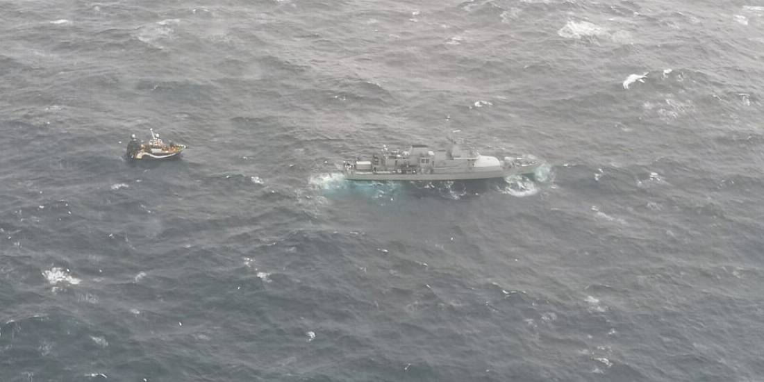 Coast Guard Coordinate Rescue Operation For Trawler Off Cork Coast