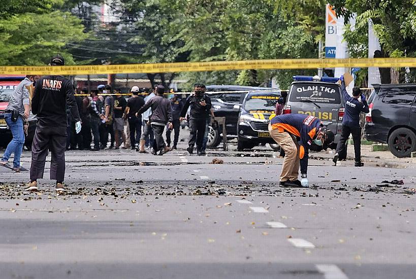 20 Injured In Suicide Attack Targeting Palm Sunday Mass In Indonesia