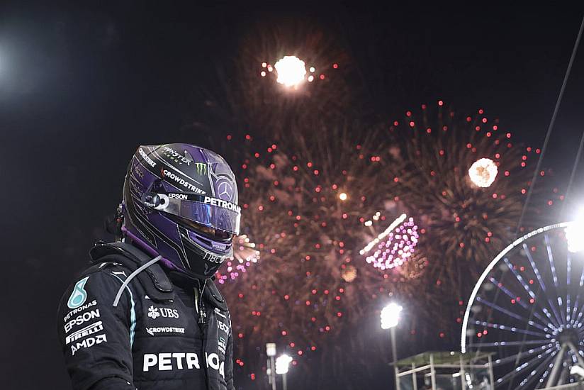 Lewis Hamilton Holds Off Max Verstappen To Win Season-Opening Bahrain Grand Prix