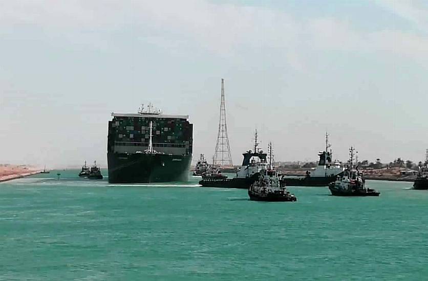 Investigation Under Way After Cargo Ship Freed In Suez Canal