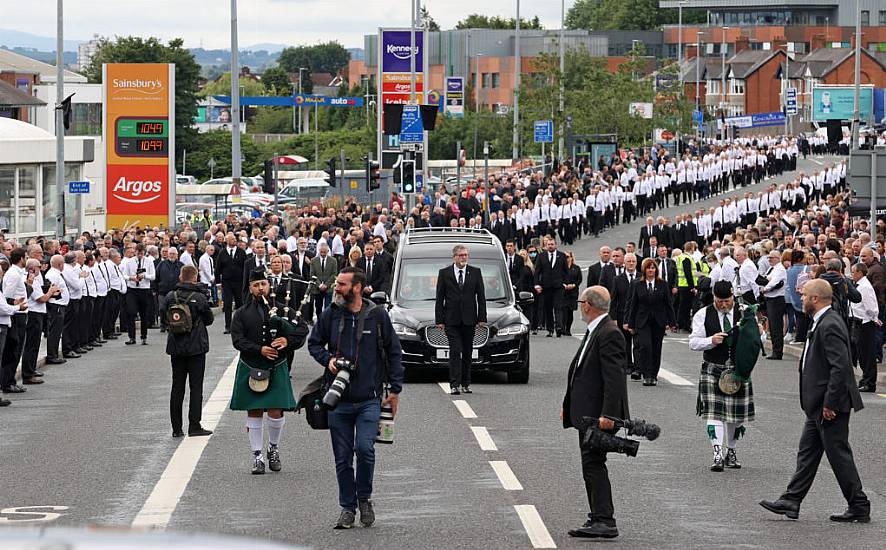 Sinn Féin Figures To Learn Prosecution Decision Over Bobby Storey Funeral