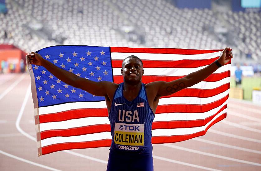 World 100M Champion Christian Coleman To Still Miss Olympics Despite Cut Of Ban