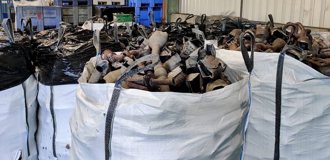 Gardaí Seize Catalytic Converters Worth €2.2M In Dublin