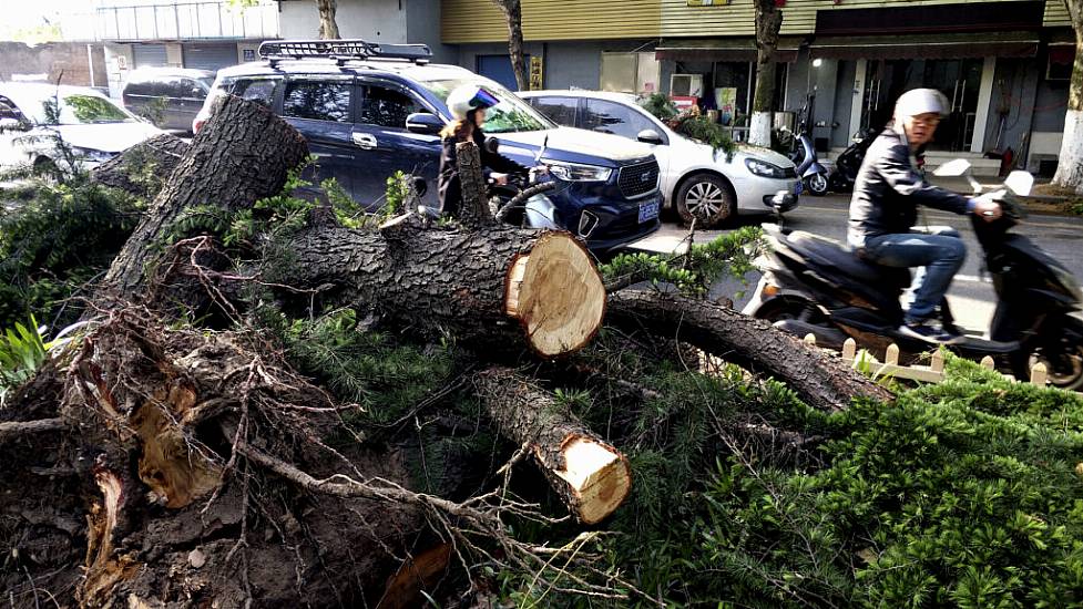 Thousands Evacuated As Deadly Storm Hits Eastern China