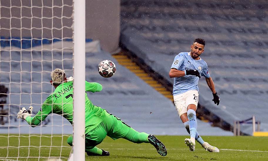 Riyad Mahrez At The Double As Man City Sink 10-Man Psg To Reach First Final