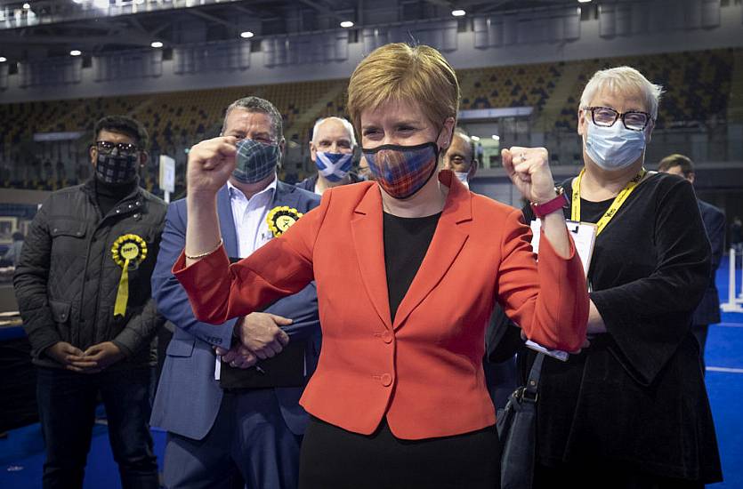 Nicola Sturgeon Marks Re-Election With Vow To Stage Indyref2