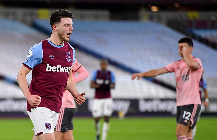 Declan Rice Set To Return For West Ham’s Push For Champions League Football