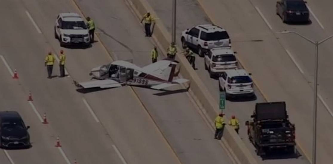 Plane Makes Emergency Landing On Major Us Road