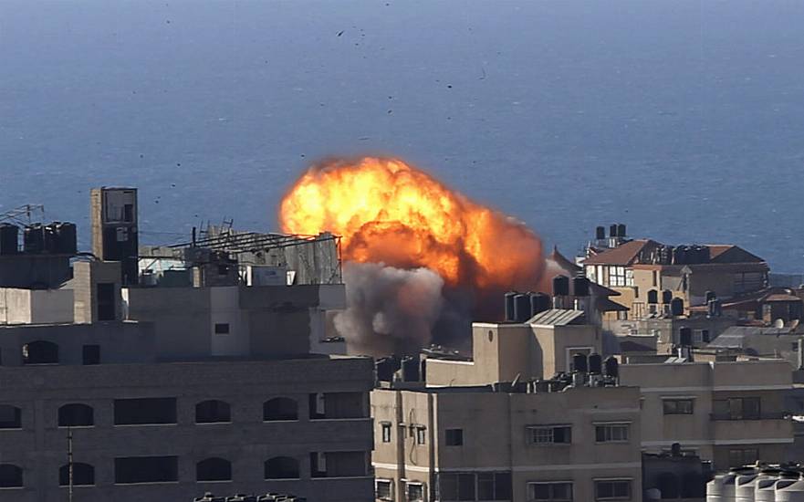 Israeli Air Strike On Gaza City Kills 10 As Unrest Spreads To West Bank