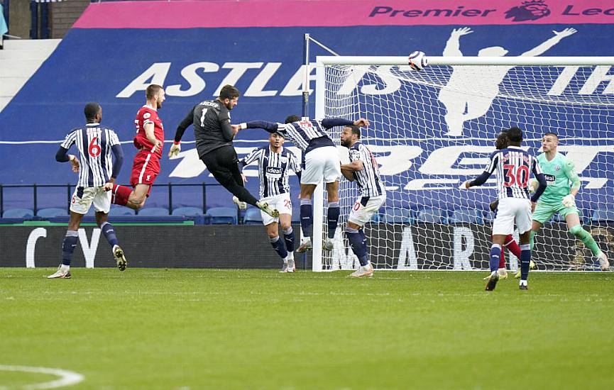 Goalkeeper Alisson Heads In Dramatic Winner As Liverpool Stay In Top-Four Hunt