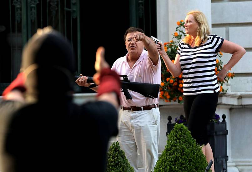 St Louis Man Who Waved Rifle At Protesters Announces Senate Bid