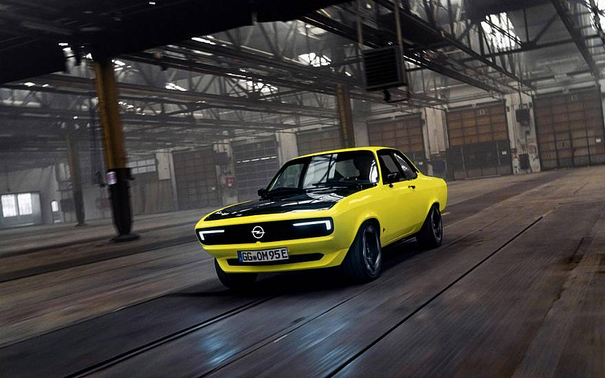 Opel Shows Off Electric Manta In Full