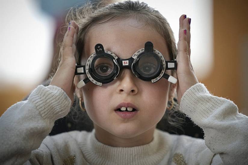 Children In Remote Romanian Region Get Eye Tests For The First Time