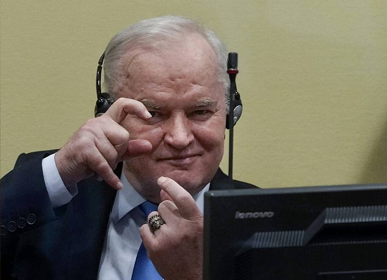 Ex-Bosnian Serb General Ratko Mladic’s Convictions Upheld By Un Appeals Judges