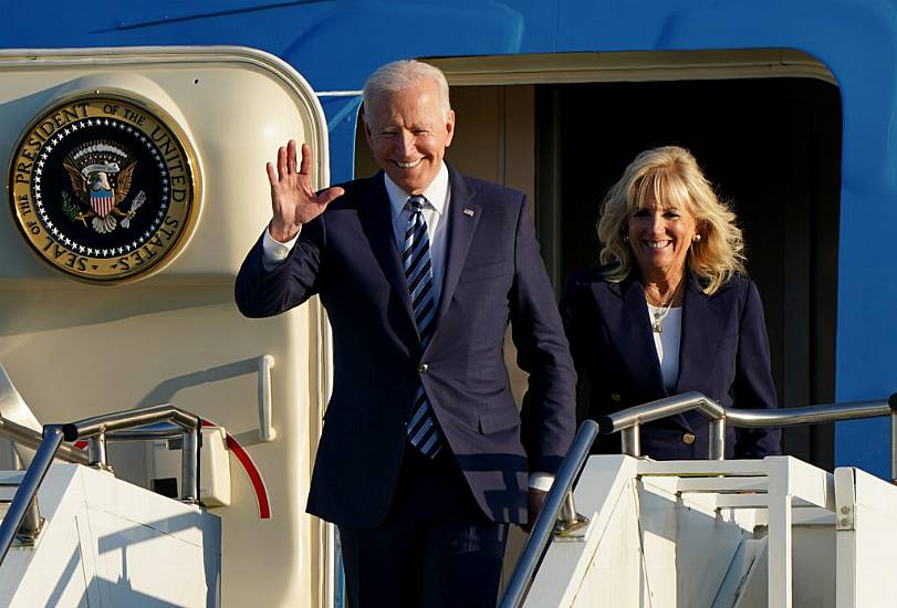 Biden Arrives In Uk Ahead Of G7 Summit