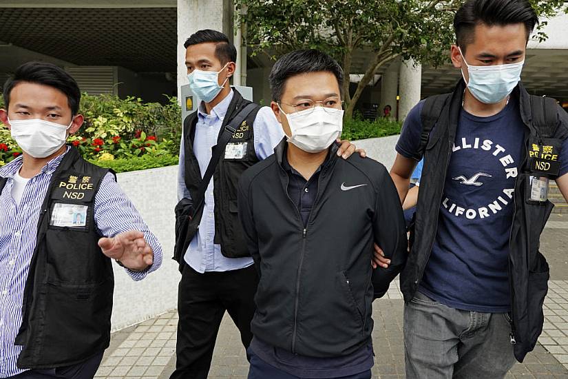 Five Apple Daily Execs Arrested Under Hong Kong Security Law