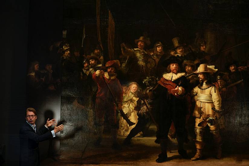 Rembrandt’s Huge Night Watch Painting Made Bigger Still