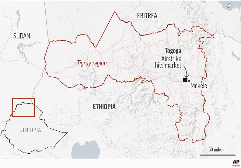 Airstrike In Ethiopia’s Tigray Region Kills Dozens, Say Witnesses