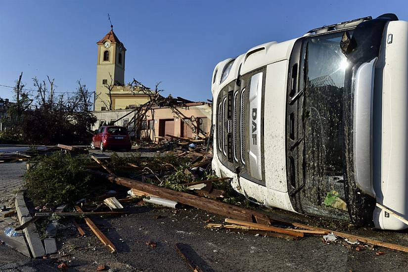 Freak Tornado Leaves Five Dead And Hundreds Injured In Czech Republic