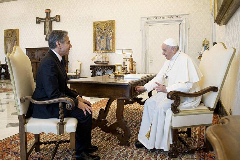 Pope In ‘Cordial’ Meeting With Antony Blinken Amid Us Bishops’ Row Over Abortion