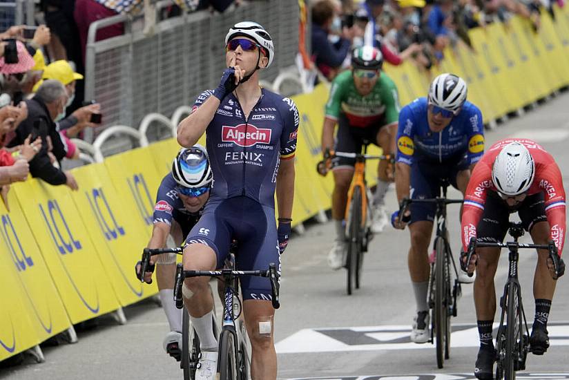 Tim Merlier Wins Stage Three Of Tour De France After Another Chaotic Race