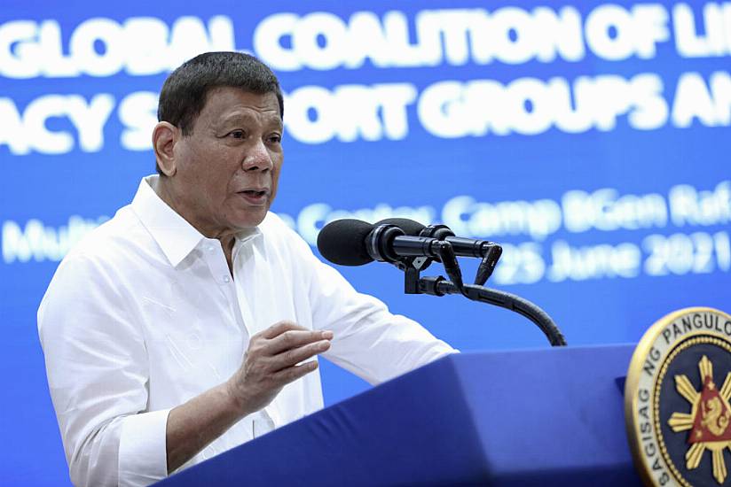 Philippines Leader May Run For Vice Presidency Next Year