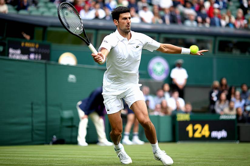 Novak Djokovic Eases Into Third Round At Wimbledon