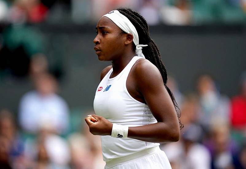 Coco Gauff Produces Another Fine Display On Centre Court At Wimbledon