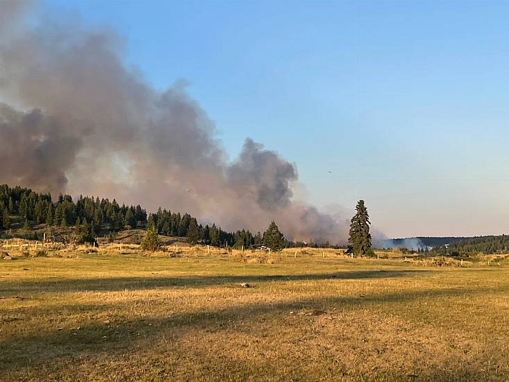 Wildfire Consumes Small Town That Hit 49C In Canadian Heatwave