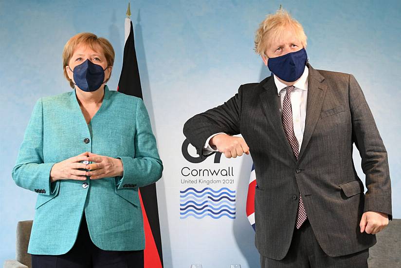 Covid Travel To Be Raised As Boris Johnson Meets Angela Merkel At Chequers