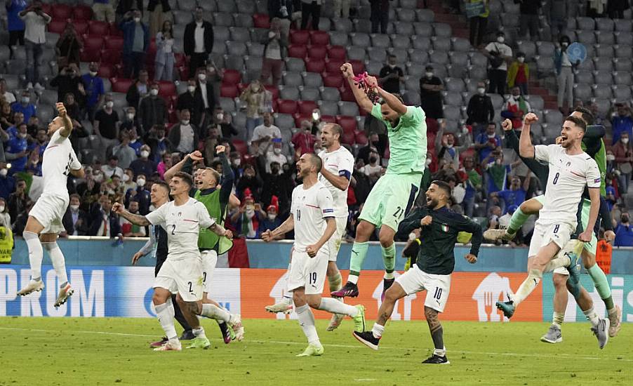 Italy Outshine Favourites Belgium To Reach Euro 2020 Semi-Finals