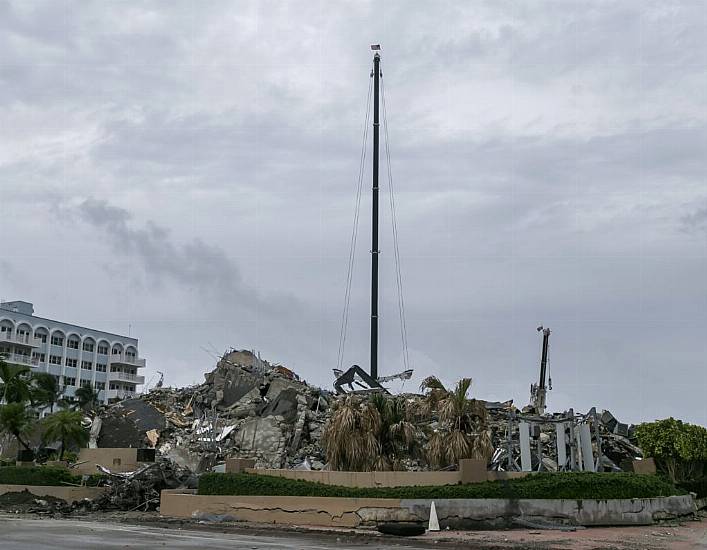 Death Toll Climbs As Recovery Efforts Continue At Miami Building Collapse Site