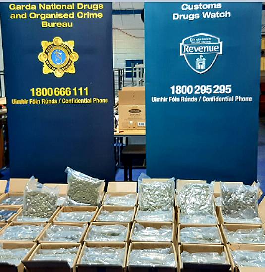 Two Arrested As Over €2M Worth Of Cannabis Seized In Dublin And Wexford