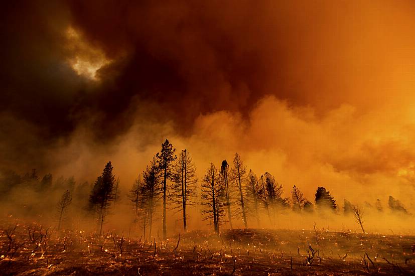 Surging California Wildfire Prompts Evacuations In Nevada