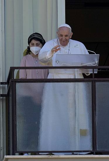 Pope Francis Makes First Appearance Since Intestinal Surgery