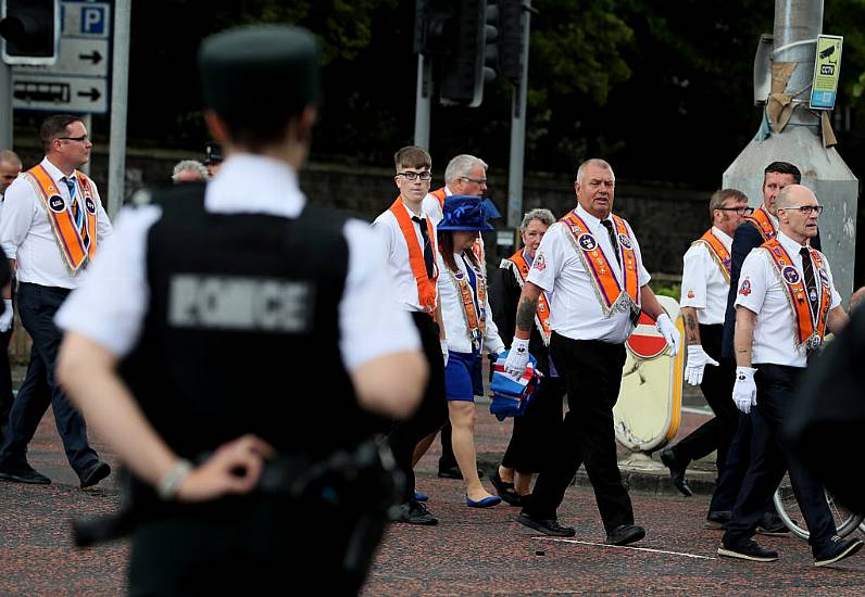 Orangemen Set To March To Mark Twelfth Of July In Northern Ireland