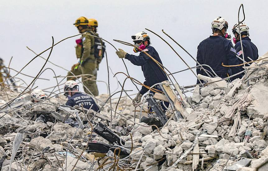 Death Toll From Florida Apartment Block Collapse Climbs To 94