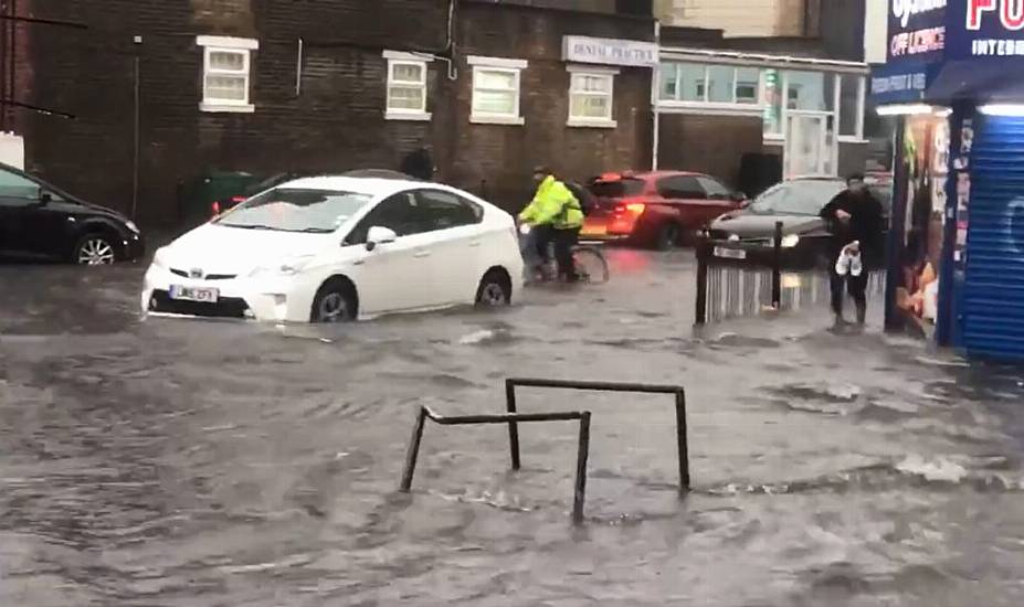 Flash Floods Across London Cause Travel Chaos