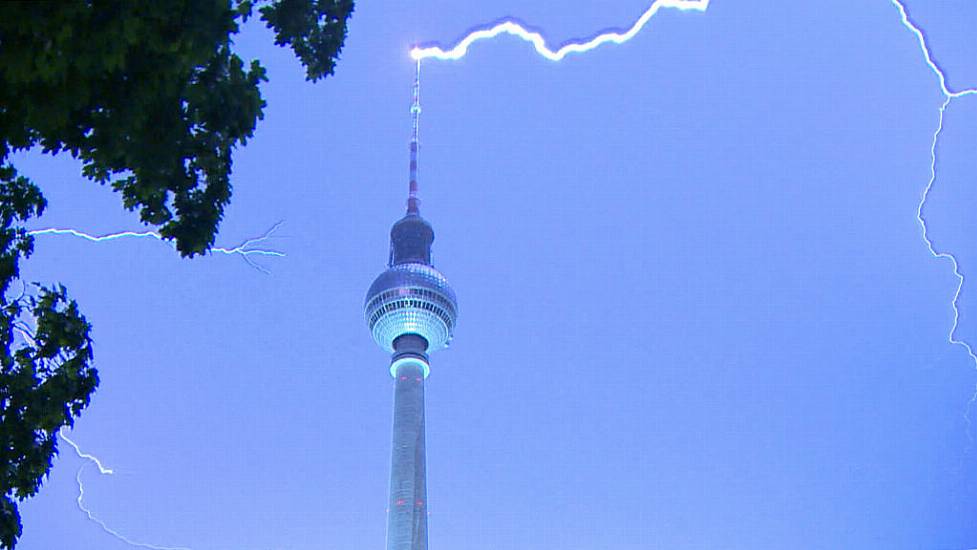 Flooding Across Germany After Night Of Heavy Rainfall