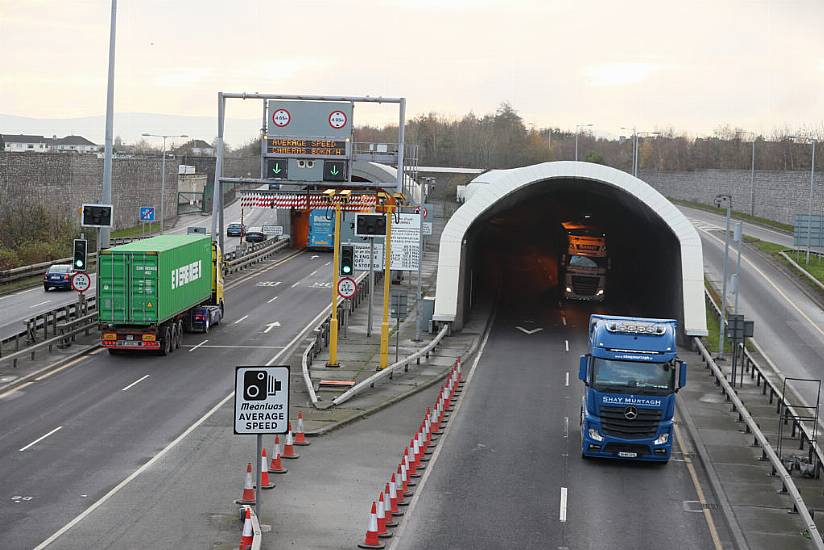 Traffic Disruption After Accident On M1 Southbound Motorway