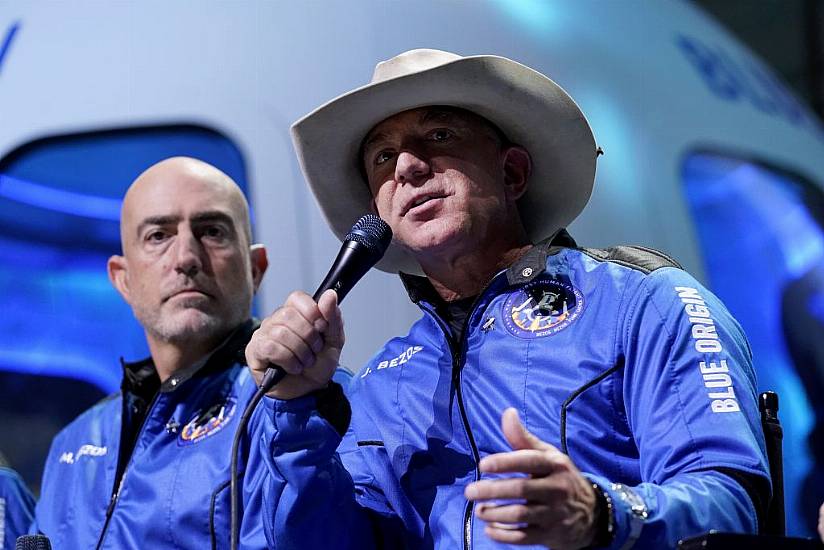 Bezos Draws Scorn For Thanking Amazon Workers After Space Flight