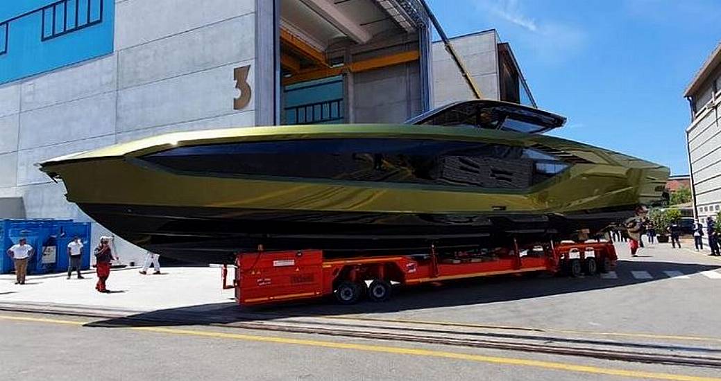 Mcgregor Shows Off His New Lamborghini Superyacht