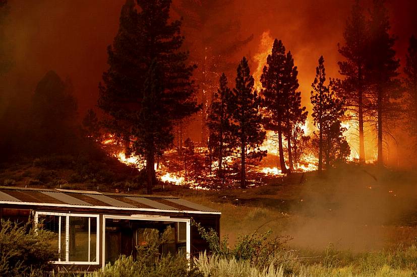 California Wildfires Cross Into Nevada, Prompting Evacuations