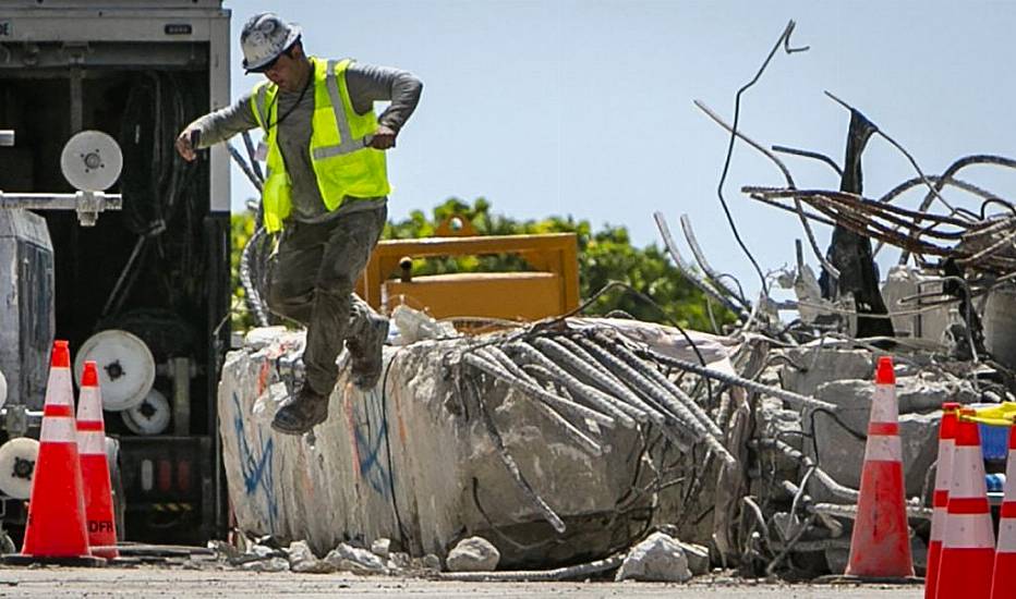 Search For Bodies Concludes At Site Of Collapsed Florida Apartment Block