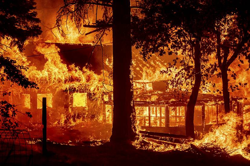 California’s Largest Fire Torches Homes As Blazes Lash Western Us